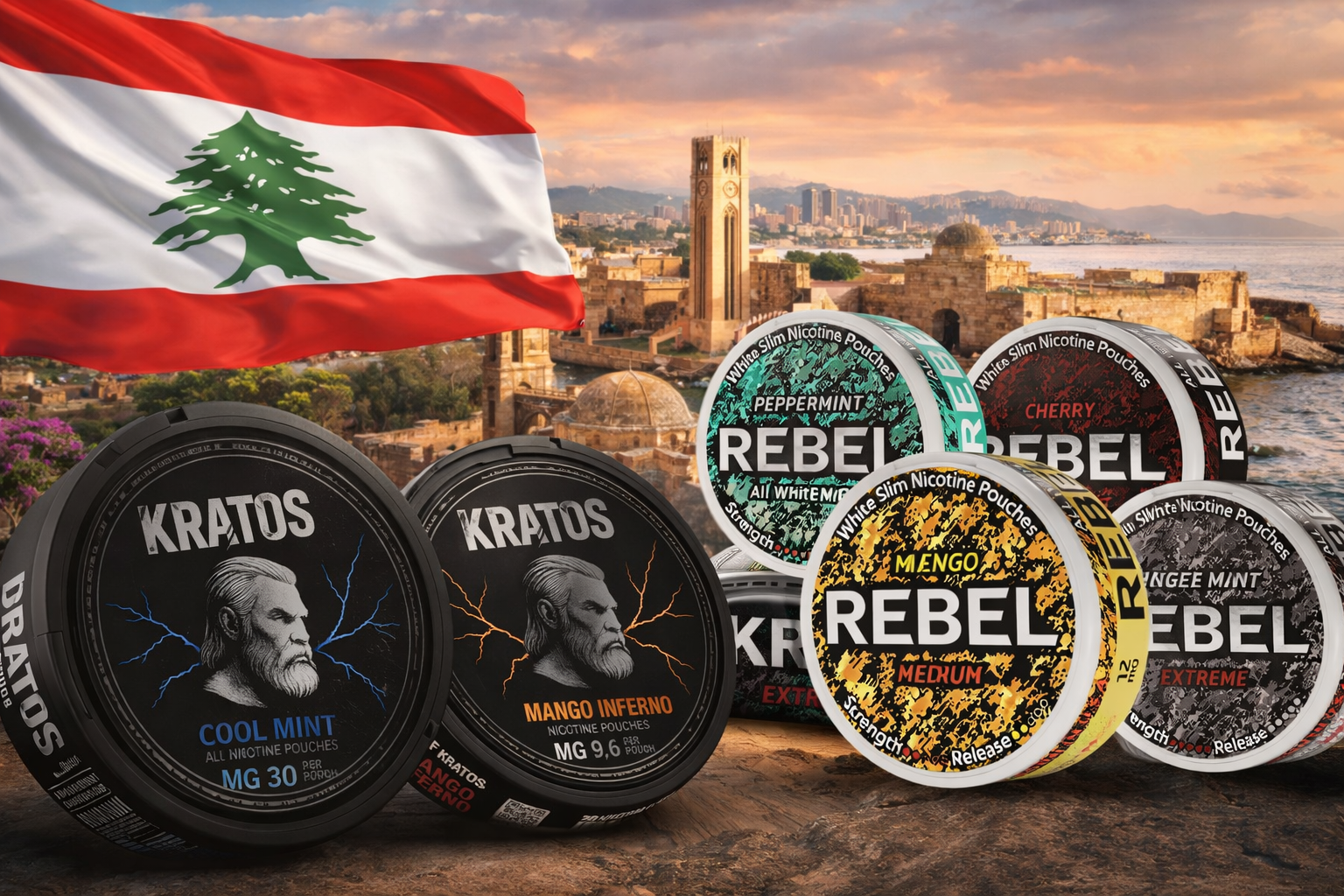 GINN Highlights Lebanon as the Middle East’s Leading Market for Smoke-Free Alternatives, Citing REBEL’s Dominant Role